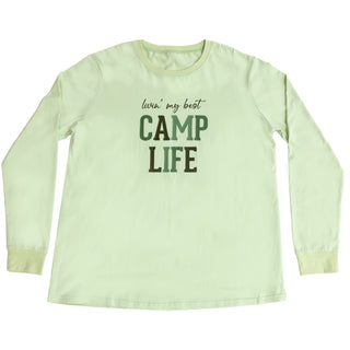 Camp Life Light Sage Unisex Long Sleeve T-Shirt