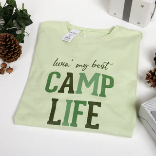 Camp Life Light Sage Unisex Long Sleeve T-Shirt