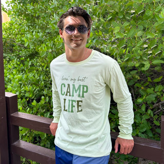 Camp Life Light Sage Unisex Long Sleeve T-Shirt