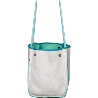 Beach Life Neoprene Tote Bag with Tethered Inner Pouch