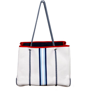 Boat Life Neoprene Tote Bag with Tethered Inner Pouch