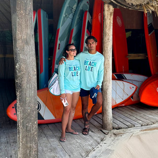 Beach life Navy Adjustable Hat