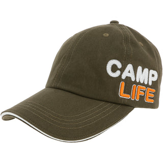 Camp Life Dark Green Adjustable Hat