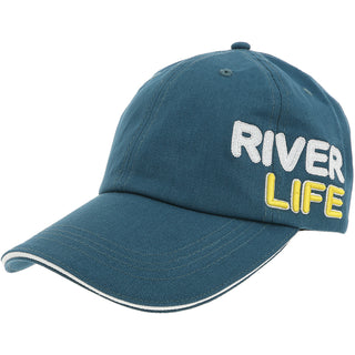 River Life Dark Teal Adjustable Hat