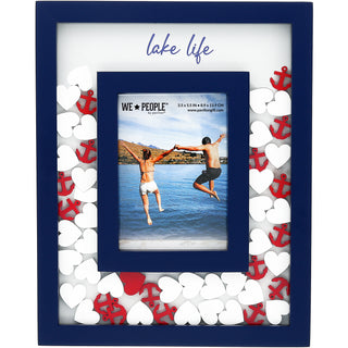 Lake Life 8" x 10" Picture Frame (Holds 3.5" x 5.5" Photo)