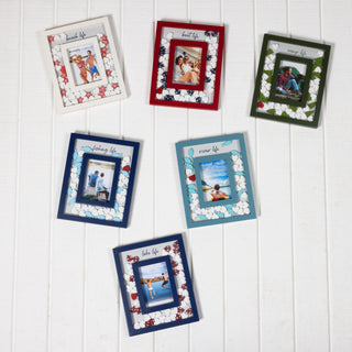 River Life 8" x 10" Picture Frame (Holds 3.5" x 5.5" Photo)