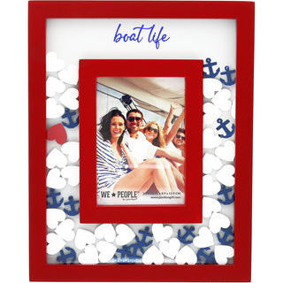 Boat Life 8" x 10" Picture Frame (Holds 3.5" x 5.5" Photo)