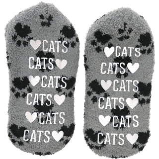 Cats Slipper Sock Gift Set