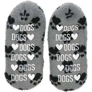 Dogs Slipper Sock Gift Set