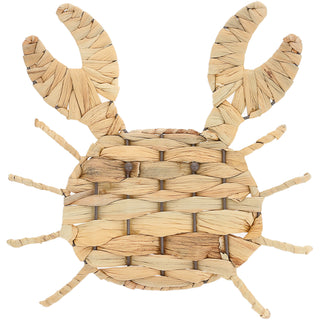 Small Crab 10.75" Straw Crab