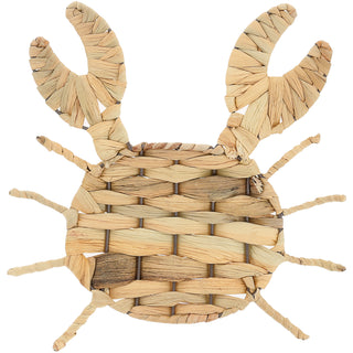 Small Crab 10.75" Straw Crab