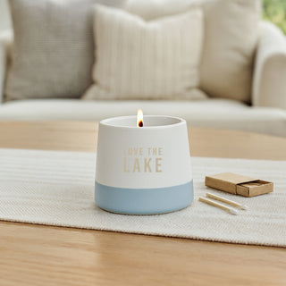 Lake 4 oz - 100% Soy Wax Candle Scent: Tranquility
