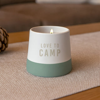 Camp 4 oz - 100% Soy Wax Candle Scent: Tranquility