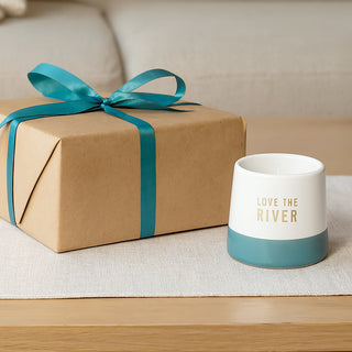 River 4 oz - 100% Soy Wax Candle Scent: Tranquility