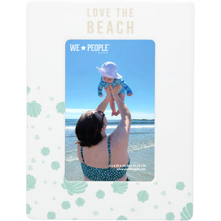 Beach 6.25" x 8.25" Frame (Holds 4" x 6" Photo)