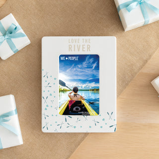 River 6.25" x 8.25" Frame (Holds 4" x 6" Photo)