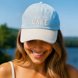 Lake Dusty Blue Adjustable Hat