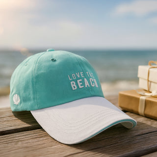 Beach Aqua Adjustable Hat