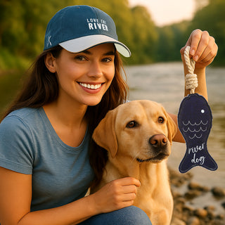 River Teal Adjustable Hat