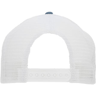 Feelin' Nauti White Corduroy Adjustable Mesh Hat