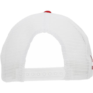 Local Catch White Corduroy Adjustable Mesh Hat