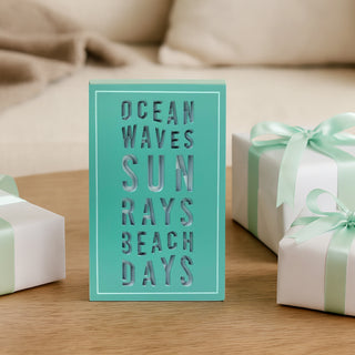Beach Days 4" x 6" MDF Plaque