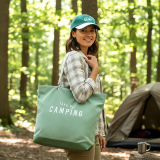 Camp Corduroy Tote Bag
