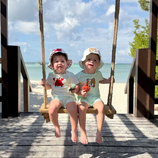 Crab 6-12 Months Romper