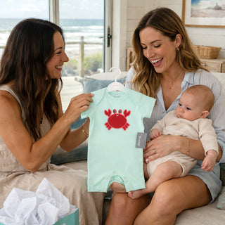 Crab 6-12 Months Romper