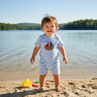 Boat 6-12 Months Romper