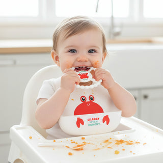 Crabby Silicone Catch All Bib