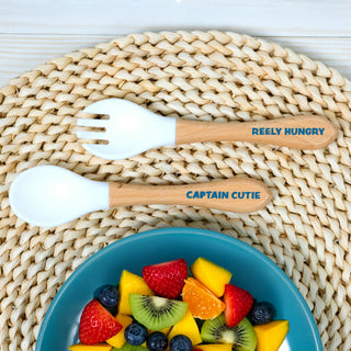 Captain Cutie Kids Utensils Set
