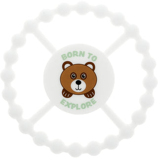 Explore 4.5" Silicone Baby Teether