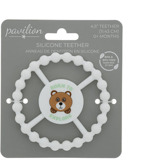 Explore 4.5" Silicone Baby Teether