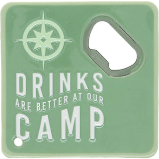 Camp Bottle Opener Coaster
