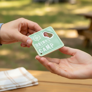 Camp Bottle Opener Coaster