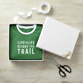 Camp Small Dusty Green Unisex Ringer T-Shirt