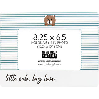 Little Cub 8.25" x 6.5" Frame (Holds 6" x 4" Photo)
