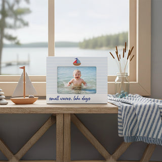 Lake Days 8.25" x 6.5" Frame (Holds 6" x 4" Photo)