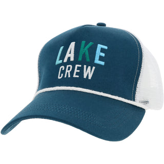 Lake Crew Navy Adjustable Trucker Hat