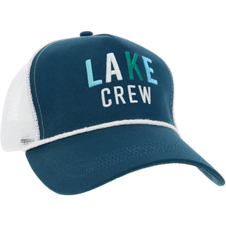 Lake Crew Navy Adjustable Trucker Hat