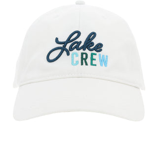 Lake Crew White Adjustable Hat