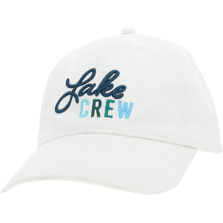 Lake Crew White Adjustable Hat