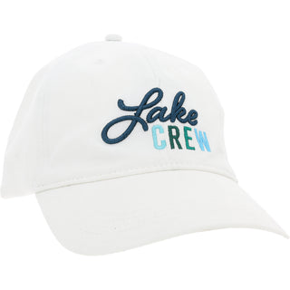 Lake Crew White Adjustable Hat