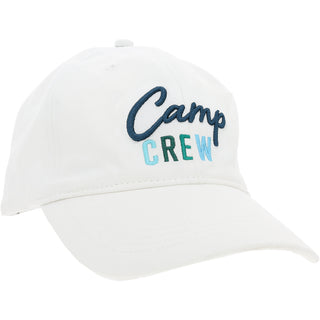 Camp Crew White Adjustable Hat