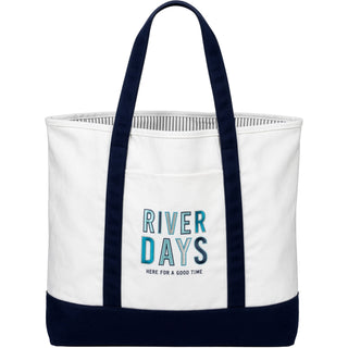 River Days Canvas Tote Bag