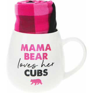 Mama Bear 15.5 oz Mug and Sock Set