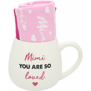 Mimi 15.5 oz Mug and Sock Set