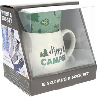 Camper 15.5 oz Mug and Sock Set