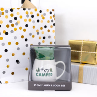 Camper 15.5 oz Mug and Sock Set